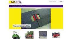 Desktop Screenshot of bouwmachinehandel.com