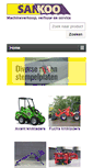 Mobile Screenshot of bouwmachinehandel.com